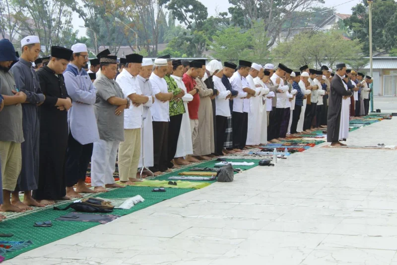 Kemenag Banggai Bersama Pemda dan Masyarakat Gelar Salat Istisqa, Mohon Hujan Pembawa Berkah