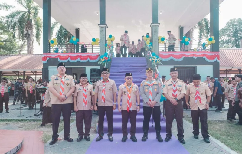 Kakan Kemenag Banggai Hadiri Upacara Hari Pramuka ke-65