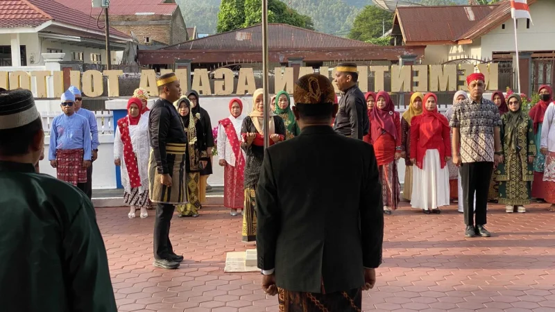 Upacara Peringatan Dirgahayu Ke-81 Republik Indonesia