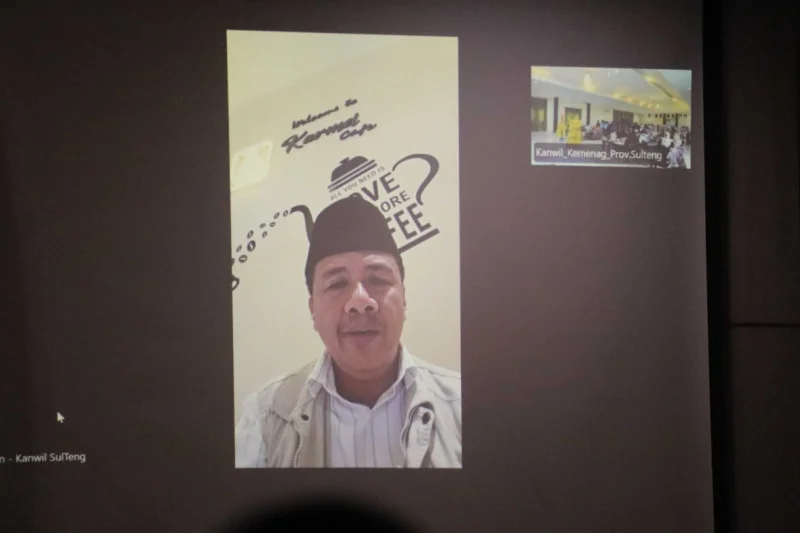 Kakanwil, H. Junaidin Memberi Sambutan pada Peringatan Maulid Nabi Muhammad SAW Tahun 1448 H