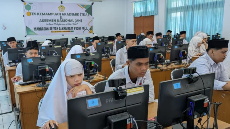 4.969 Murid MA di Sulteng Ikuti AN dan TKA 2026/2027