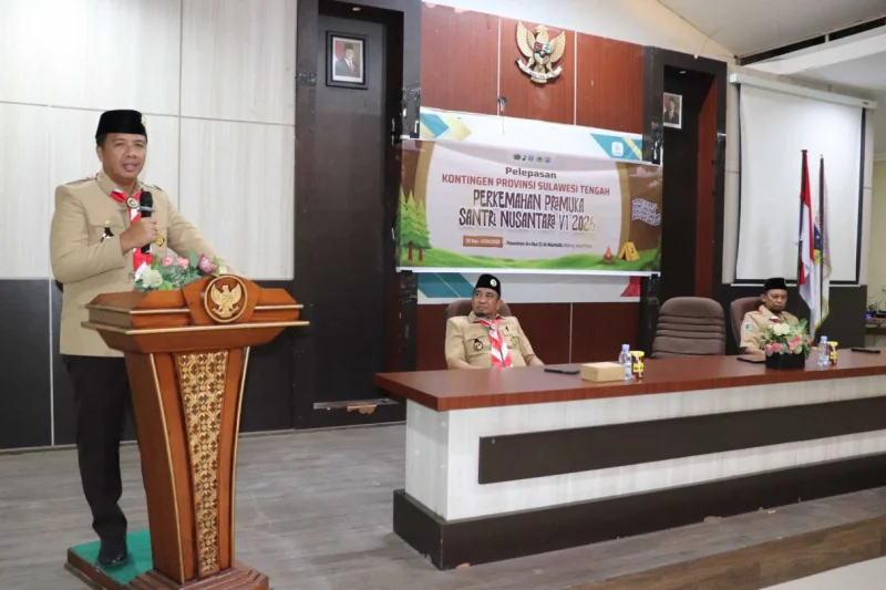 Pelepasan Kontingen Sulteng Ikuti PPSN ke VI