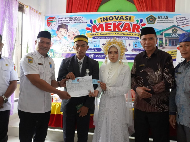 Permudah Pasangan Pengantin, KUA Ampana Tete Hadirkan Layanan MEKAR