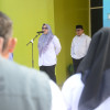 Sarina Unok Pimpin Apel Pagi, Tekankan Kedisiplinan ASN dan Tertib Administrasi Kemenag Sigi