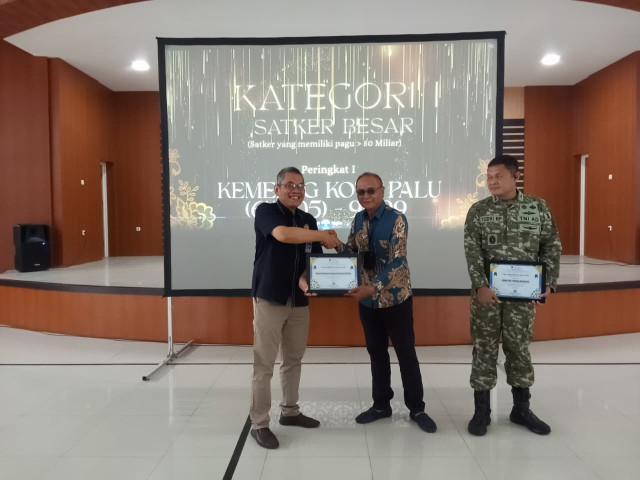 Kemenag Kota Palu Raih Penghargaan IKPA Terbaik