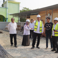 Pantau SBSN dan PHTC, Kakanwil Kemenag Sulteng Tekankan Mutu Pembangunan Madrasah