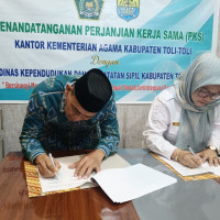 Kemenag Tolitoli dan Disdukcapil Perkuat Layanan Adminduk untuk Pencatatan Nikah