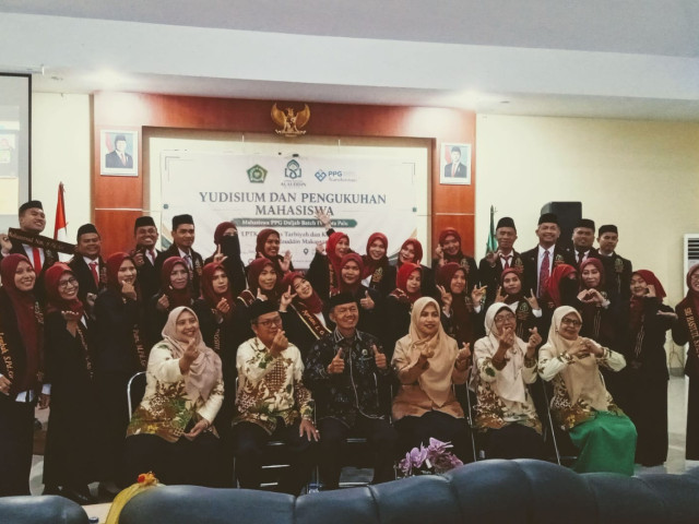 31 Guru Dikukuhkan dalam Yudisium PPG Batch IV Kota Palu