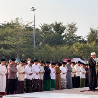Kemarau Panjang, Ribuan Warga Poso Gelar Salat Istisqa