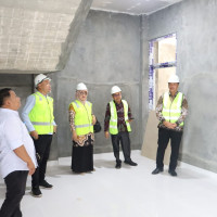 Kakanwil Tinjau Progres Pembangunan Madrasah dan KUA