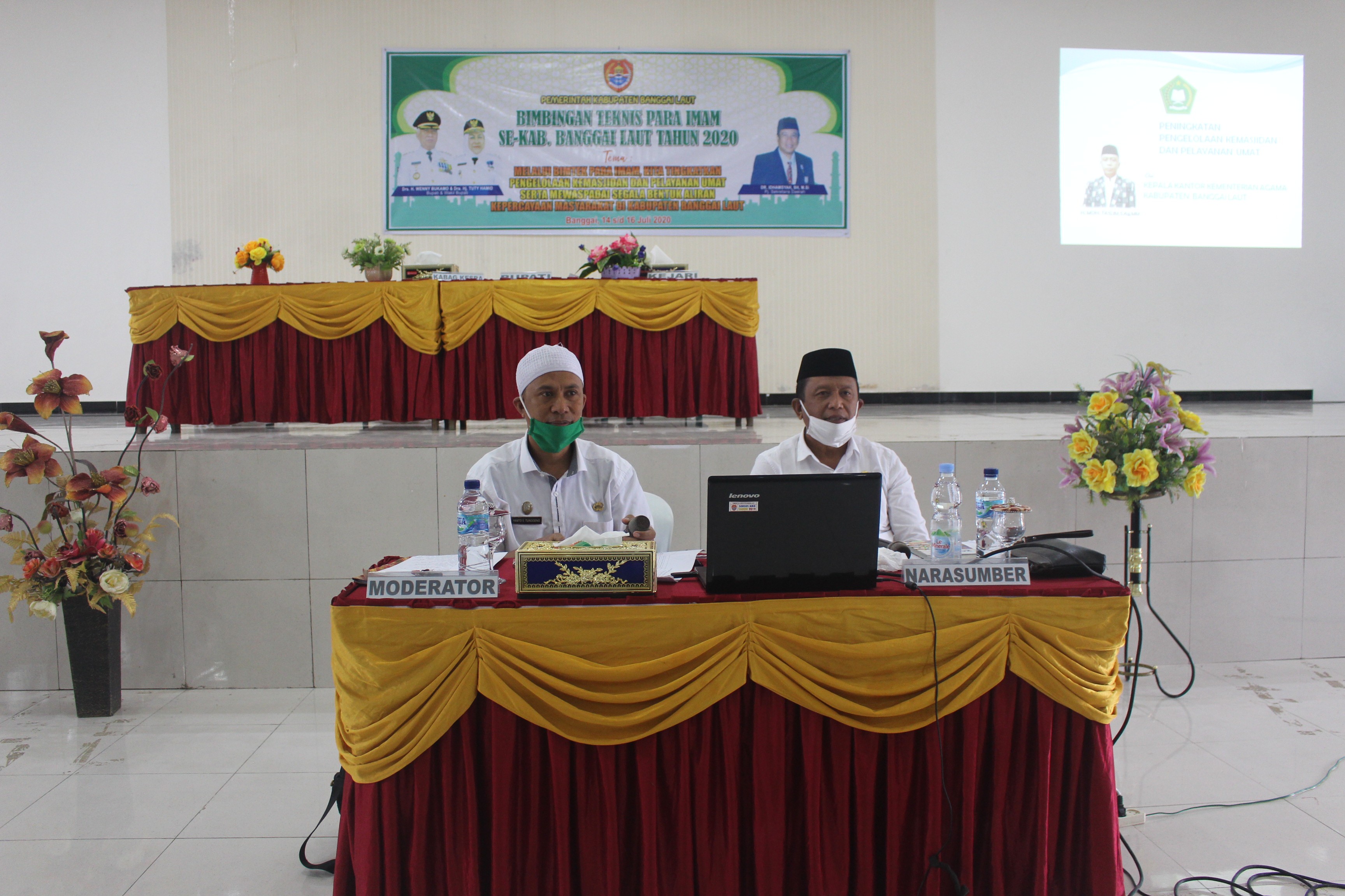 Kepala Kemenag Balut: Imam Masjid Penyambung Bahasa Agama di Masyarakat