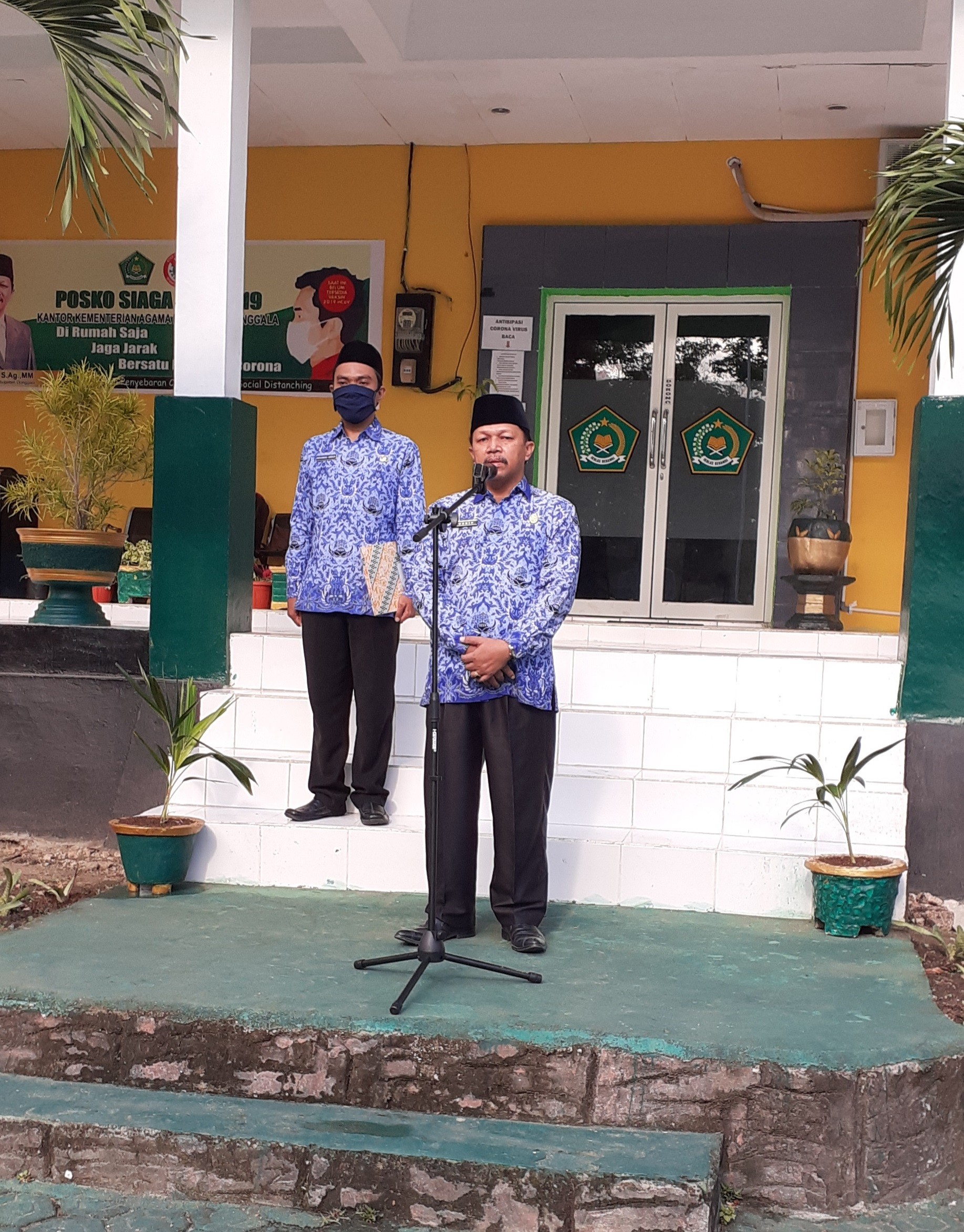 Laksanakan Upacara HKN, Kepala Kemenag Donggala Sampaikan Empat Hal ini