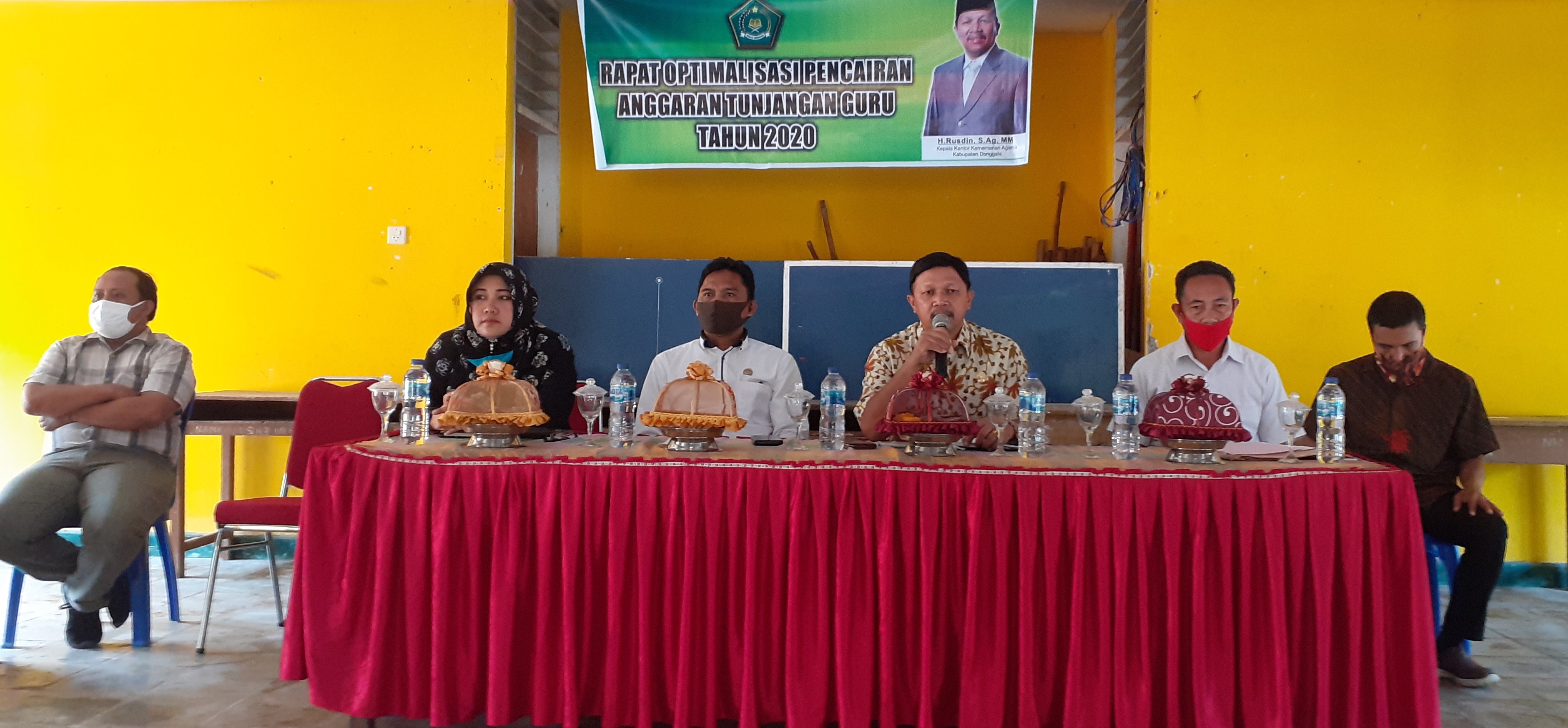 Pendis Kemenag Donggala Laksanakan Rakor Optimalisasi Pencairan Anggaran