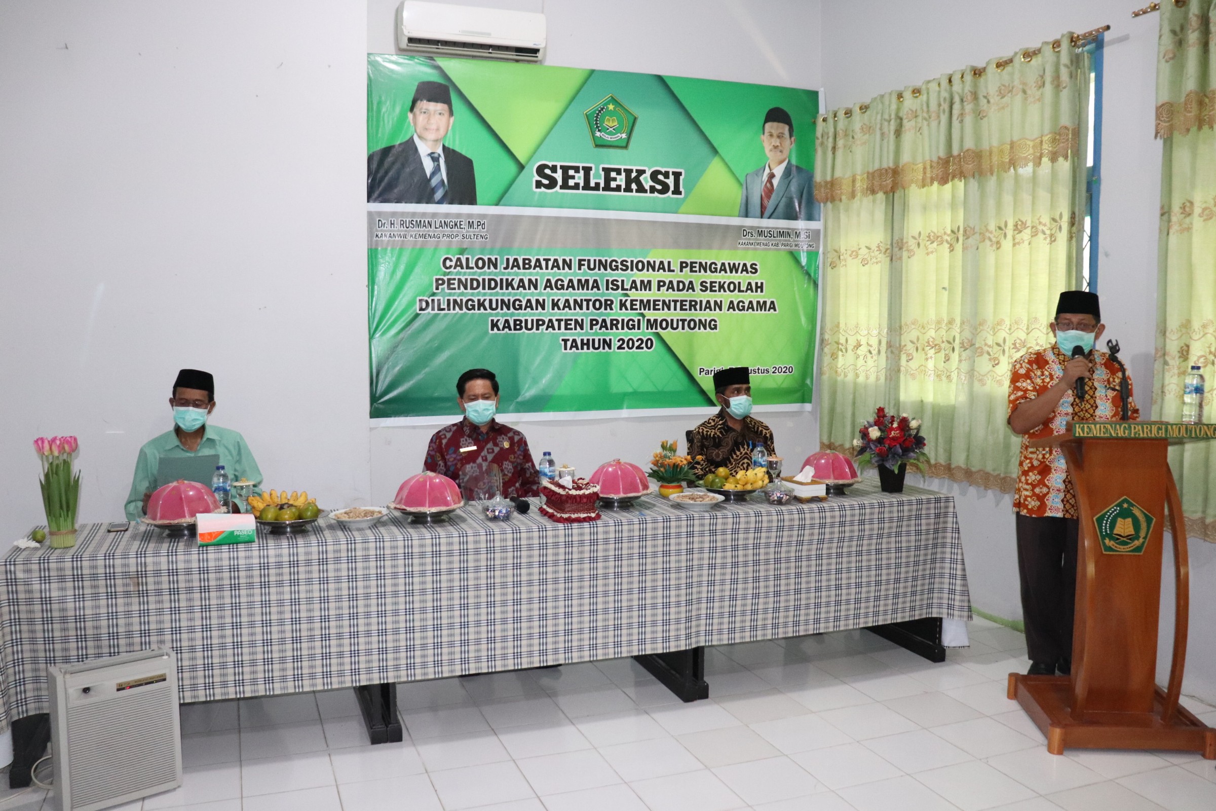 Sebanyak 10 Peserta Ikuti Seleksi Calon Pengawas PAI Dilingkungan Kemenag Parimo