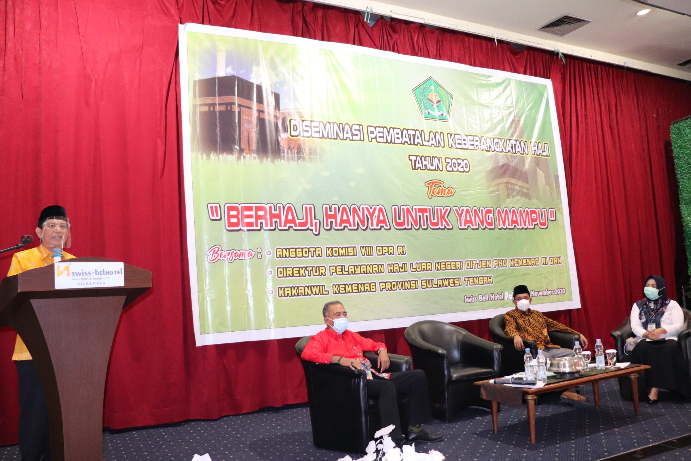 Kakanwil Buka Diseminasi Pembatalan Pemberangkatan Haji