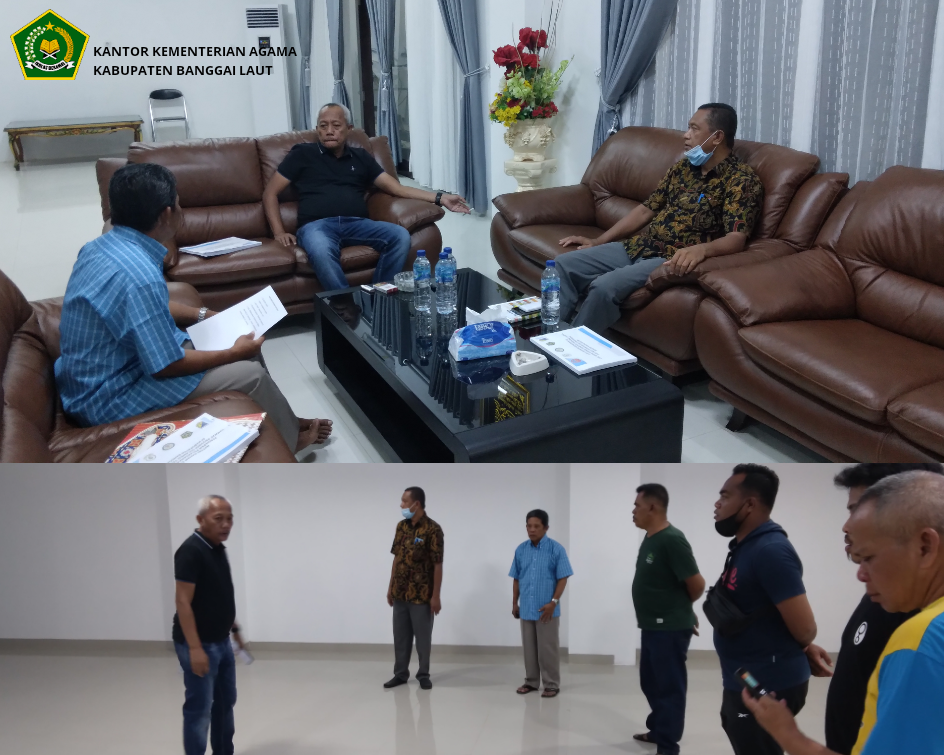Kakankemenag Balut lakukan koordinasi kepada Bupati terkait pesiapan STQH XXVI