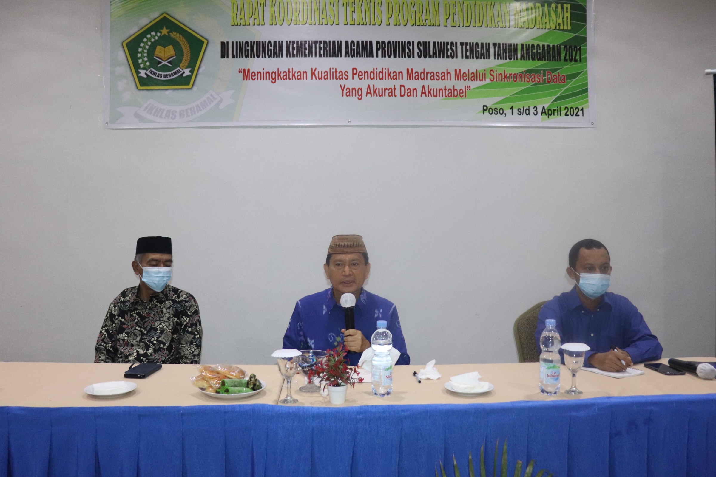 Tutup Rakor Penmad, Ini Pesan Kakanwil Kemenag Sulteng