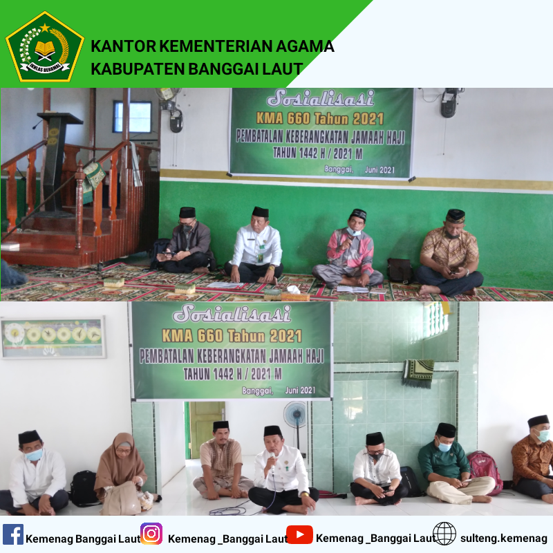 Sosialisasi KMA 660 di Balut: Utamakan Kesehatan, Keselamatan, dan Keamanan jemaah Haji 