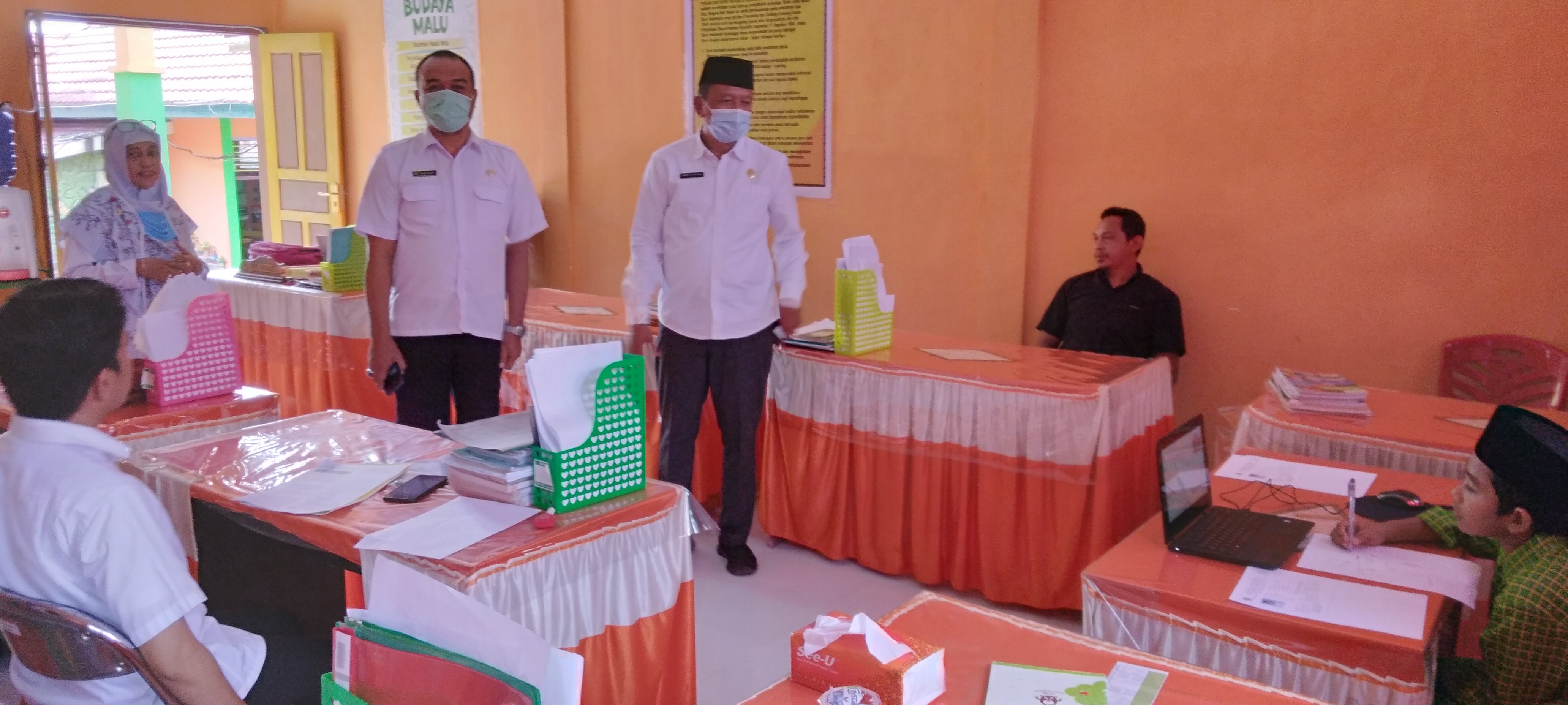 Hari ke-3 Pelaksanaan KSM, Kemenag Balut Lakukan Monitoring