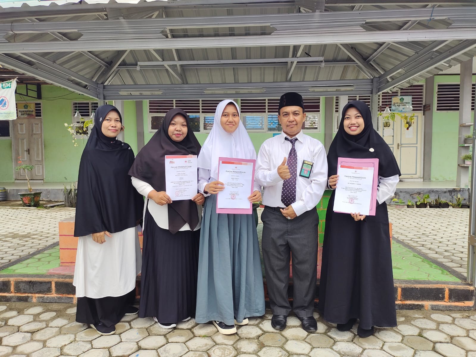 Penyerahan Piagam Penghargaan Lomba Jumbara Provinsi Sulawesi Tengah 