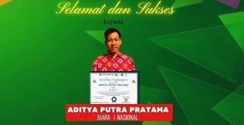 Siswa MAN 2 Kota Palu, Aditya Putra Pratama Kembali Ukir Prestasi Nasional