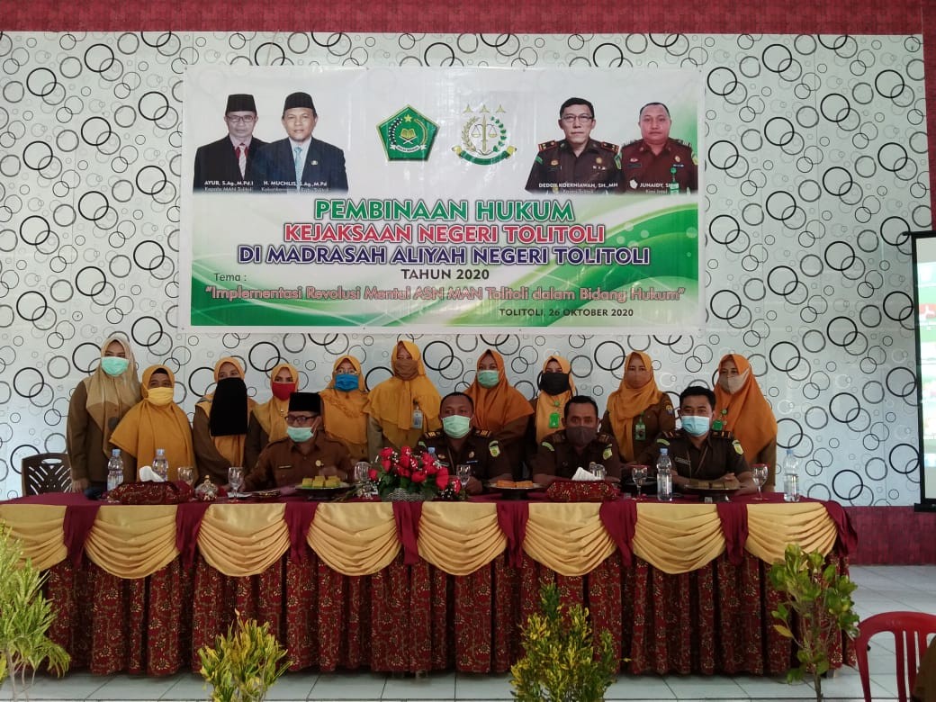 ASN MAN Tolitoli Ikuti Pembinaan Hukum