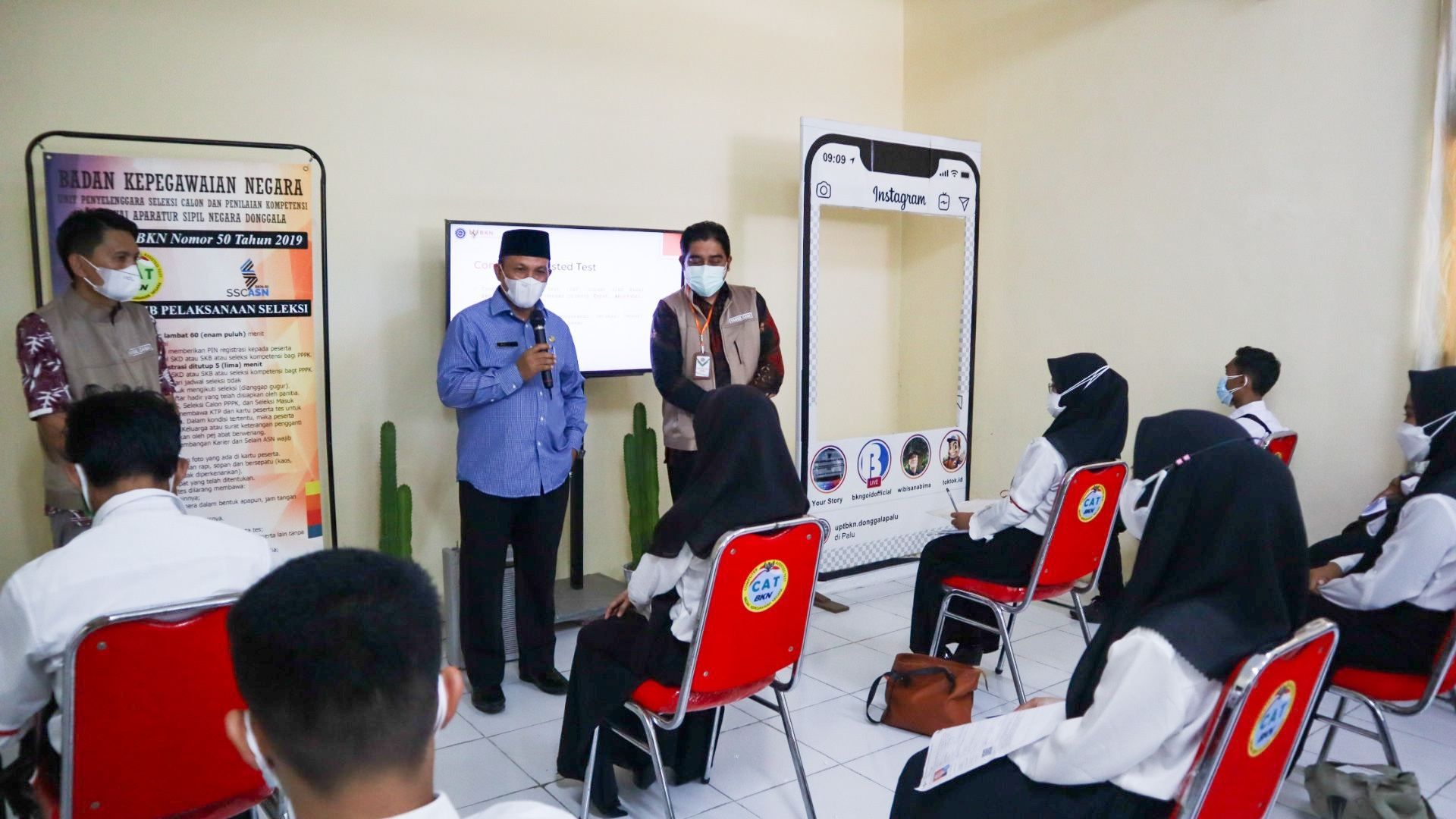 SKD CPNS Kemenag Sulteng dimulai, Kakanwil Sampaikan Hal ini