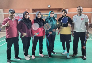 Tim Bulutangkis Ganda Putri MAN 2 Kota Palu Melenggang Cantik  Menuju Final PORSENI HAB Kemenag Kota Palu 