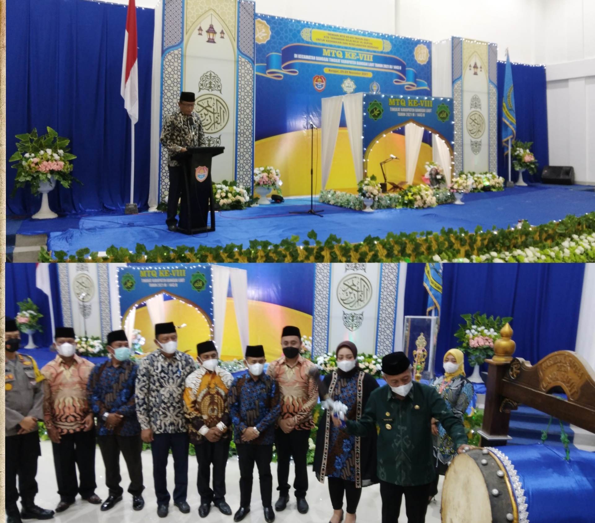 MTQ VIII Banggai Laut, Kankemenag Taslim : Niatkan Dalam Rangka Ibadah