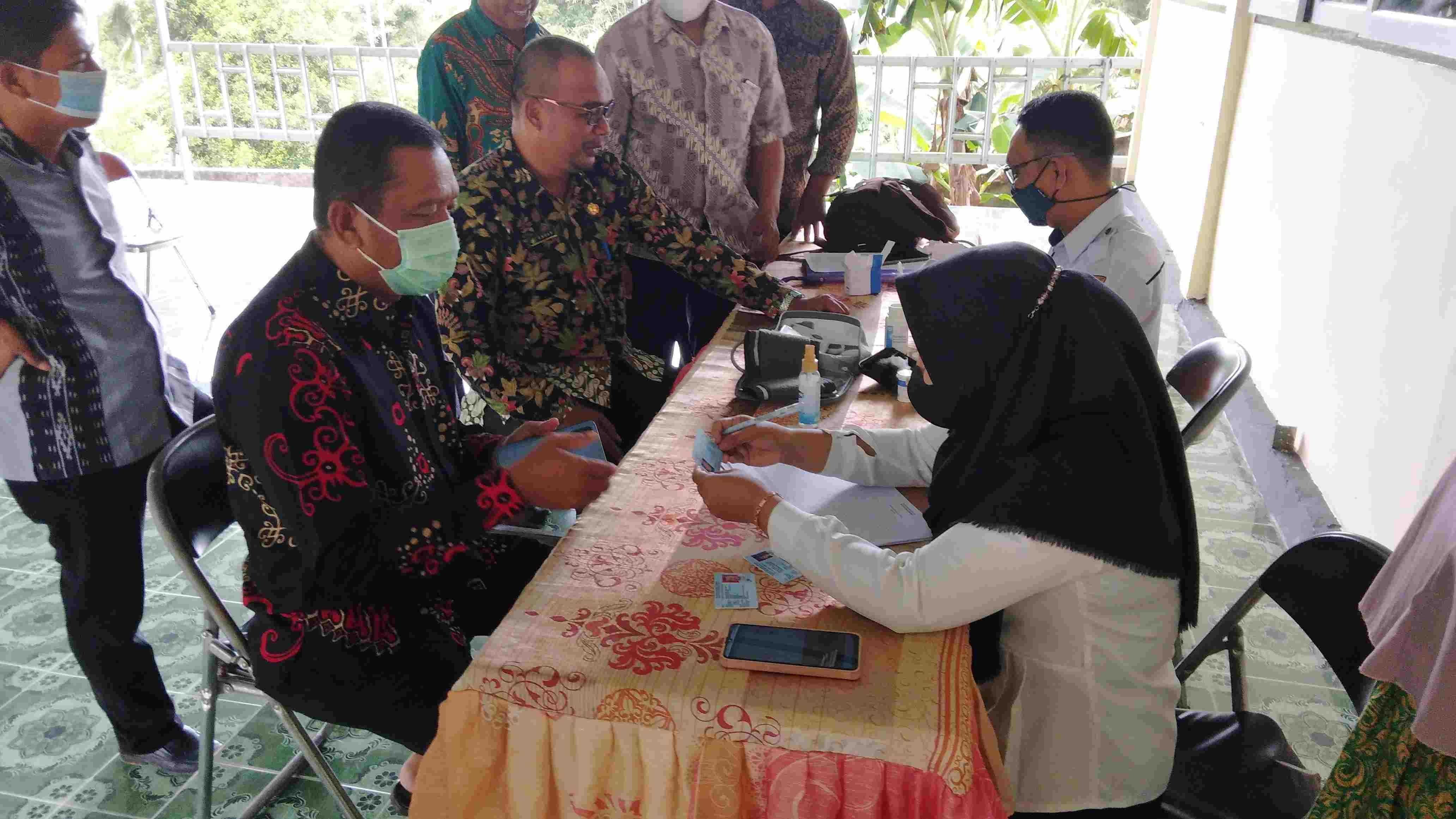 Tingginya Risiko Hipertensi dan Diabetes Melitus, Kemenag Balut lakukan Screaning Kesehatan