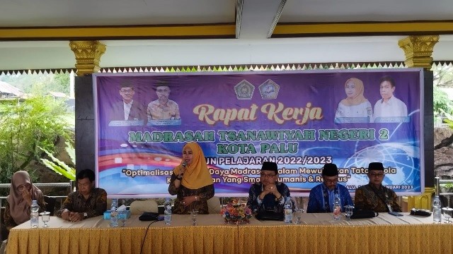 Awal Tahun 2023, MTsN 2 Kota Palu Laksanakan Rapat Kerja Se-KKM MTsN 2 Kota Palu