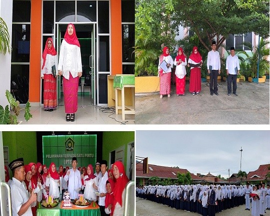 MTsN 2 Kota Palu Laksanakan Upacara HUT Ke-77 RI