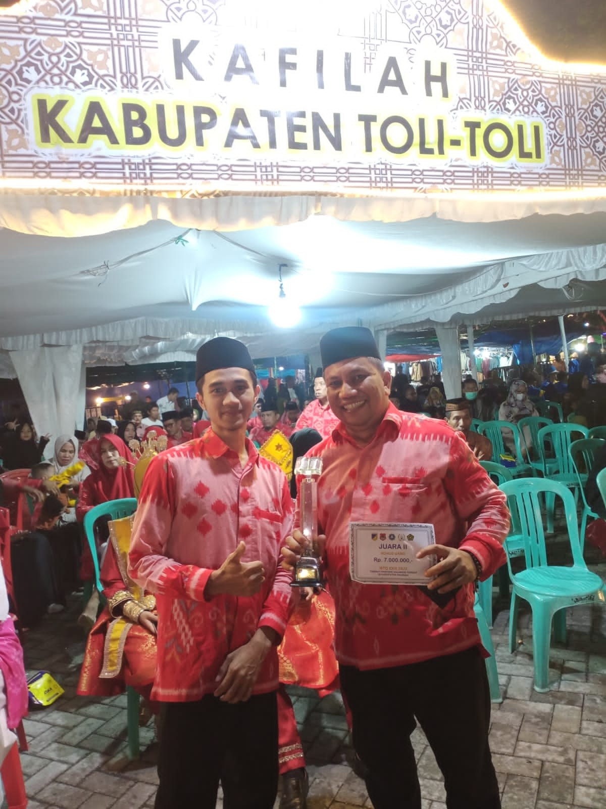 Kepala Man Tolitoli Muhammad A.Y Rumi Bangga Binaannya Berhasil  Raih Runner UP Lomba Cabang KTIQ  Ke XXIX Tingkat Provinsi Sulawesi Tengah