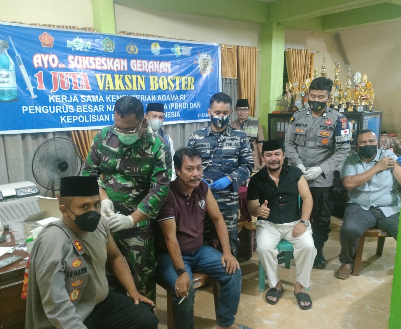 Sukseskan Gerakan 1 juta Vaksin Boster pada MAN Tolitoli