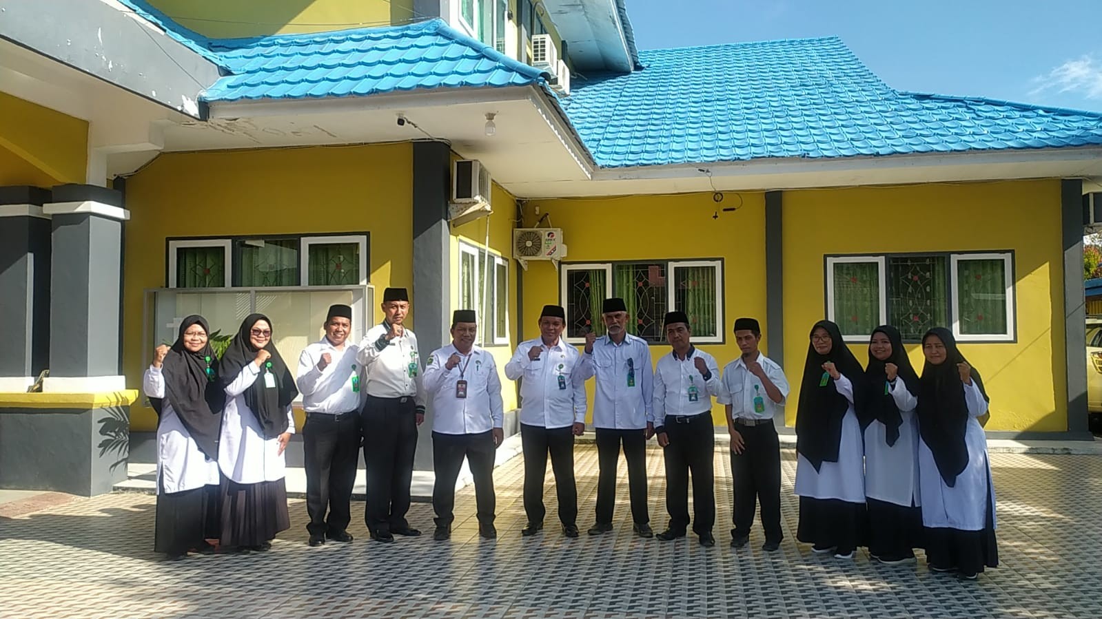   MAN ToliToli Menjadi Pelaksana Upacara Hari Kesadaran Nasional di Kemenag Tolitoli