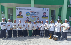 Santri IBSDM Meriahkan Pelaksanaan Upacara Hari Santri Nasional Tahun 2022 di MAN 2 Kota Palu