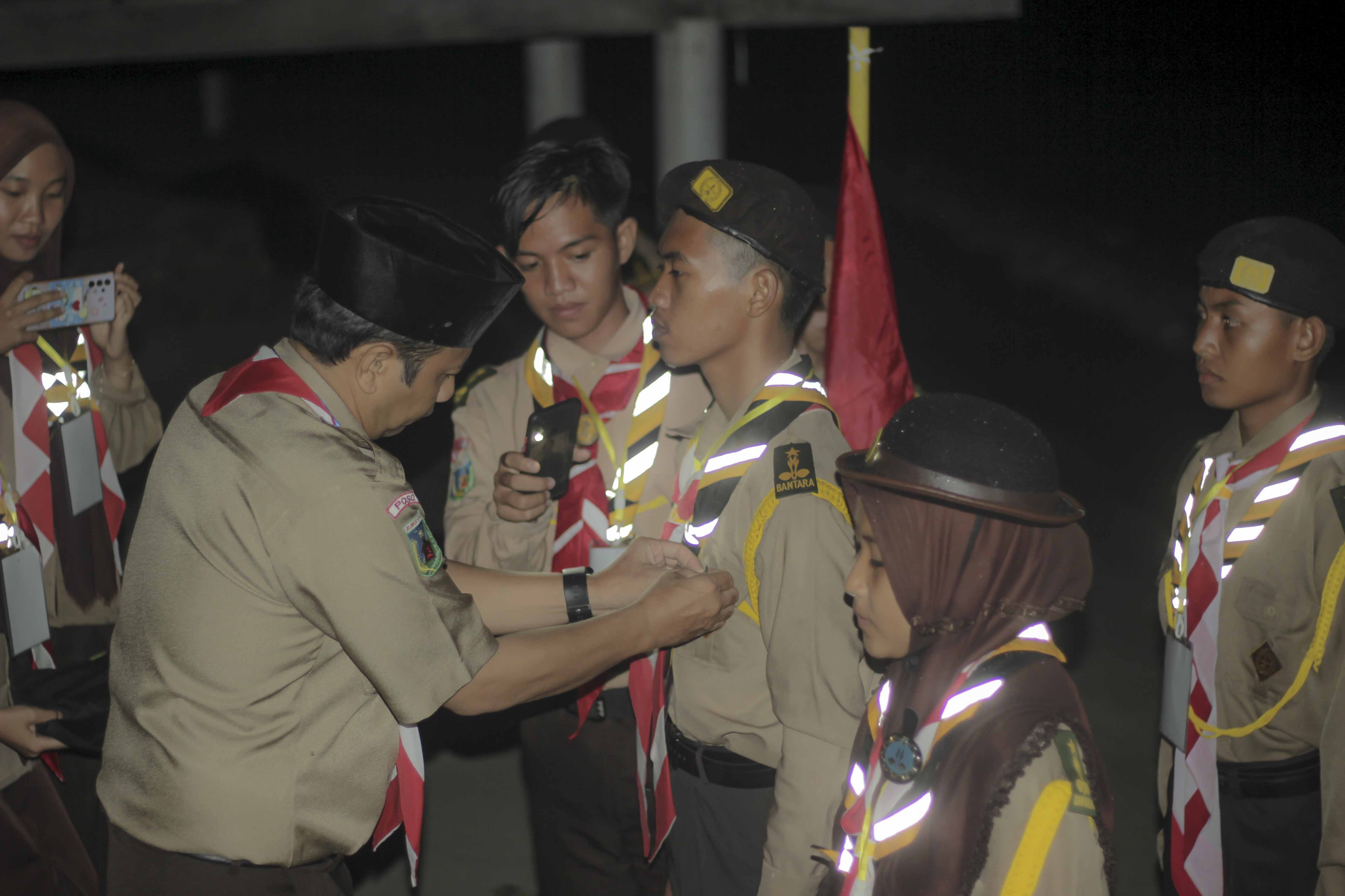 Mabigus Gudep 303-304 Buka Latihan Dasar Kepemimpinan Pramuka