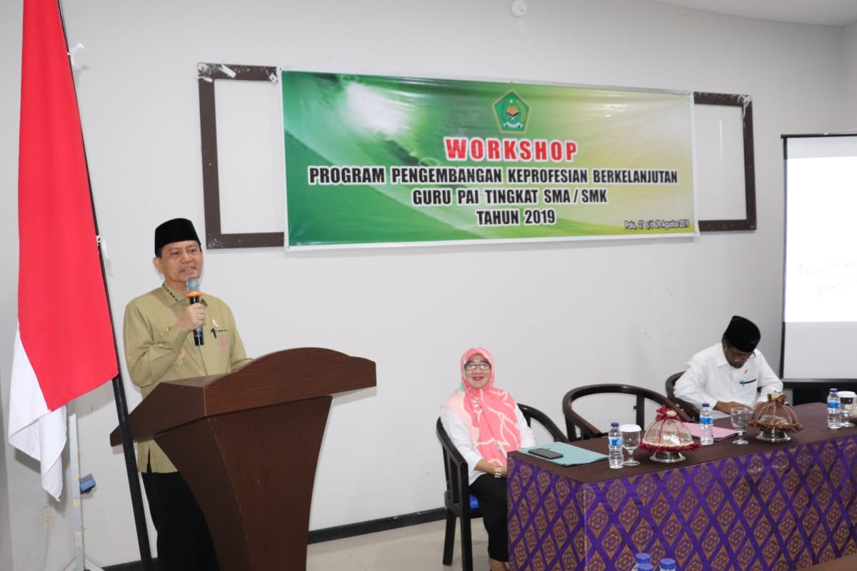 Kakanwil harapkan Guru PAI, Cegah Radikalisme dan Pahami IT
