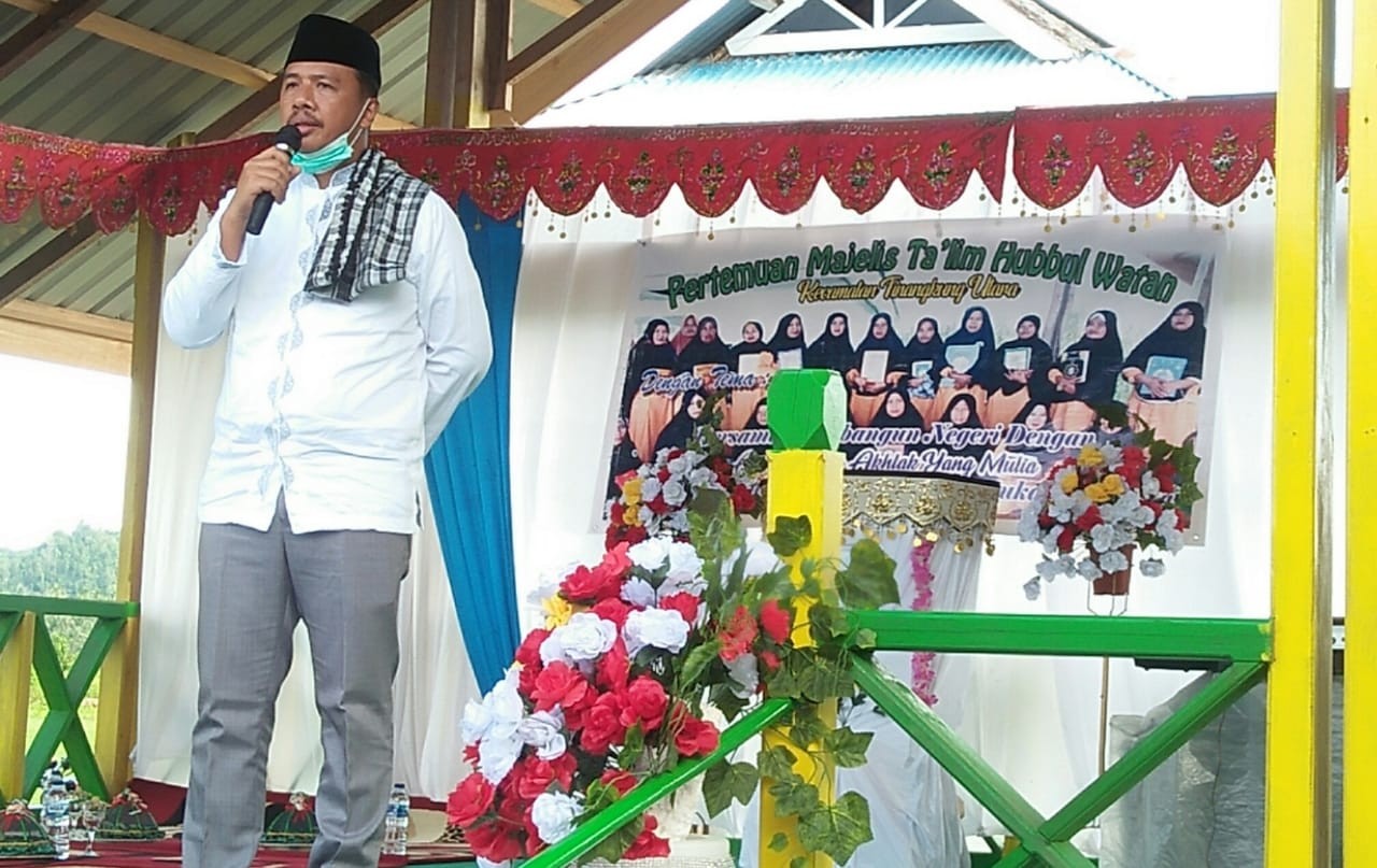 Kakankemenag Bangkep Hadiri Pertemuan Majelis Talim Hubbul Wathan