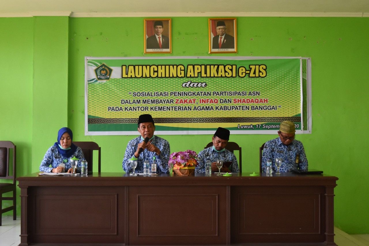 LAUNCHING APLIKASI E-ZIS