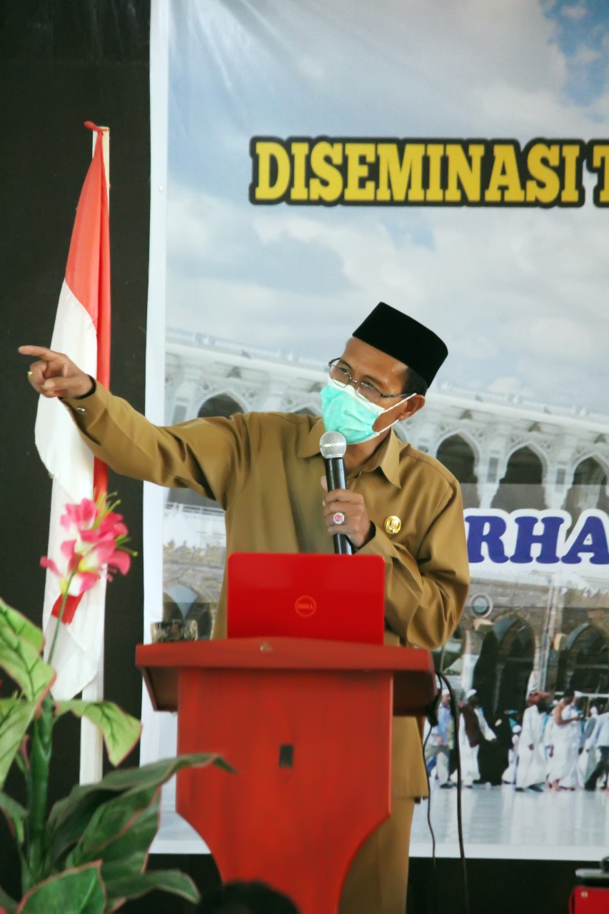 Kepala KanKemenag Parmout Tutup Diseminasi Terkait Pembatalan Haji Tahun 2020