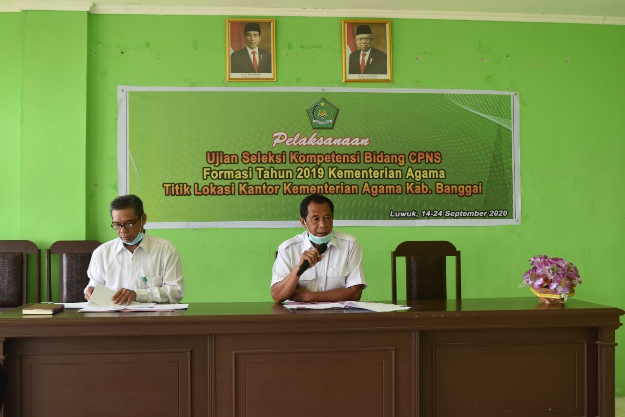 Rapat Laporan Realisasi Anggaran Kemenag Banggai