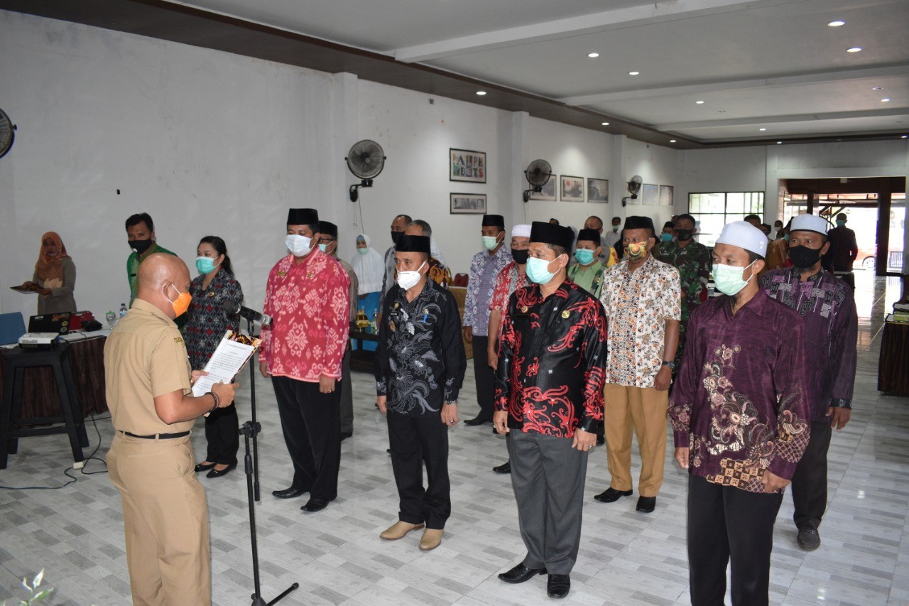 Dialog Lintas Agama Sekaligus Pengukuhan Pengurus FKUB Kab. Touna