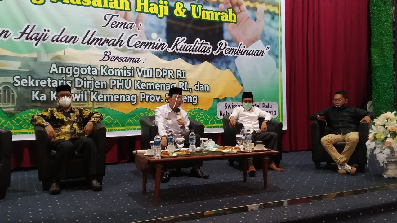 Tampung Aspirasi Seputar Penyelenggaraan Haji, Kemenag Sulteng Laksanakan JAMARAH