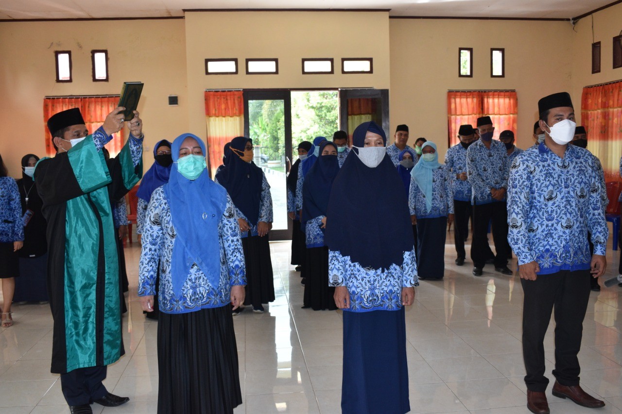 Kakankemenag Melantik Tiga Pejabat Struktural