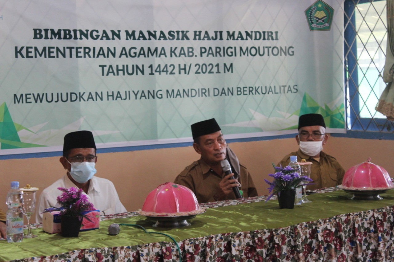 Kemenag Parimo Gelar Manasik Haji Mandiri