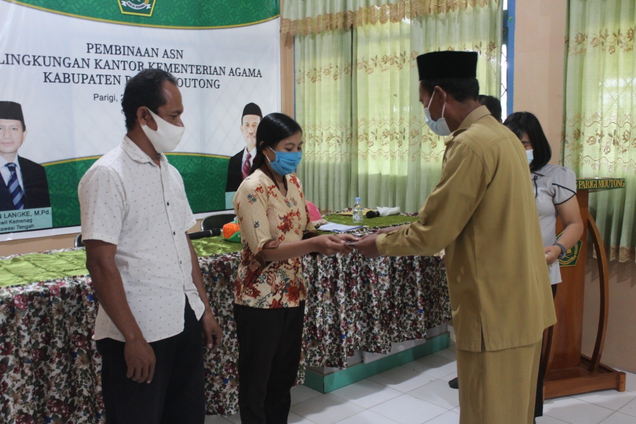 Kakankemenag Parimo Meminta PAK Non PNS Wujudkan Visi Misi Kemenag