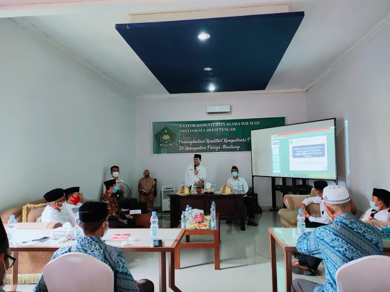 Kemenag Sulteng Gelar Peningkatan Kompetensi Pengurus Masjid Di Parimo