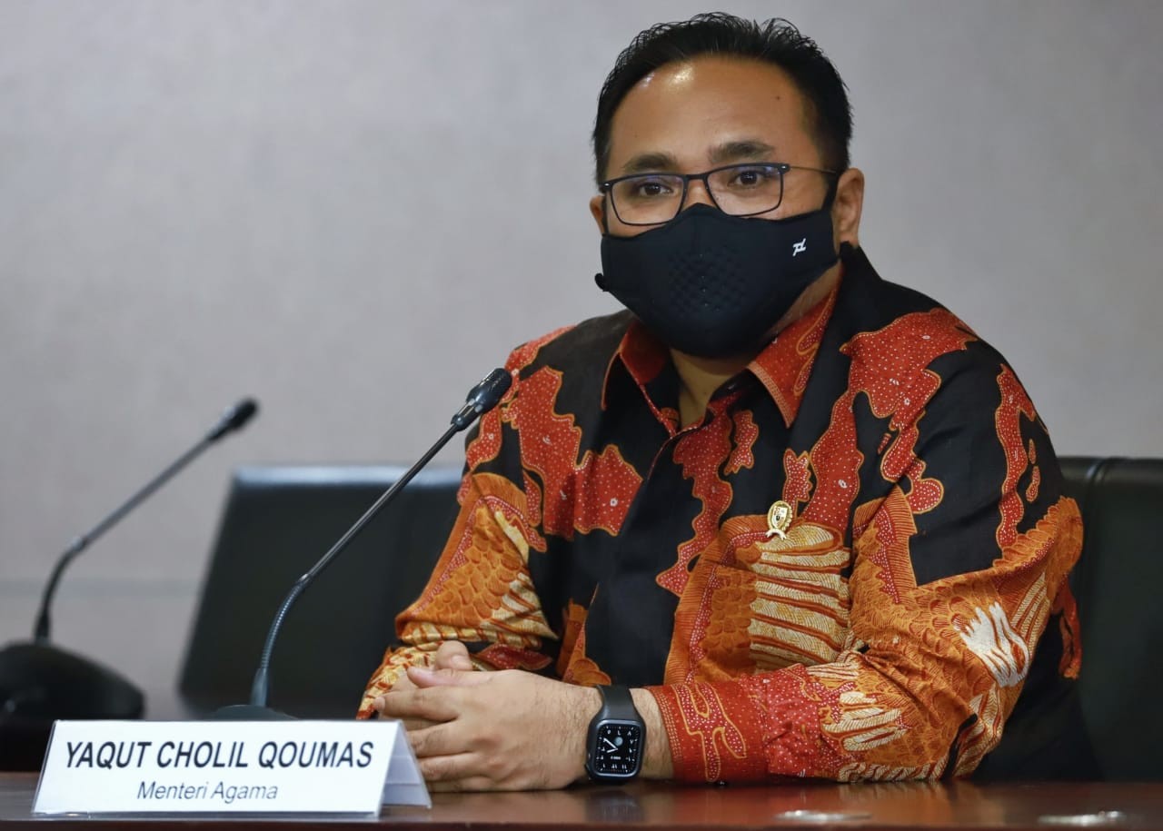 Tren Kasus Covid Turun, Menag Yaqut Minta Disiplin 5M Terus Diperkuat