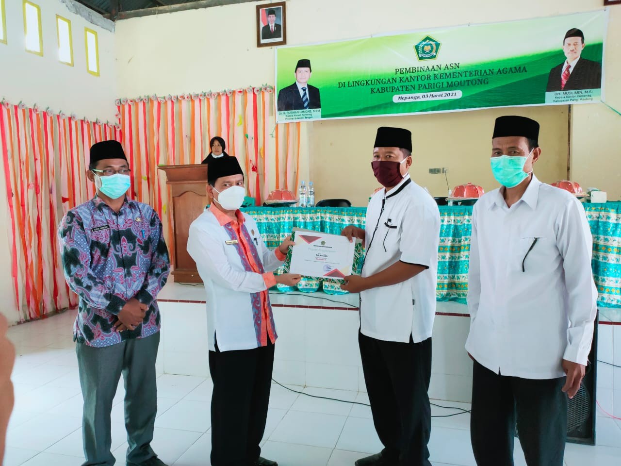 Kakanwil Kemenag Sulteng Meminta ASN Cintai Tugas Dan Jaga Kebersamaan